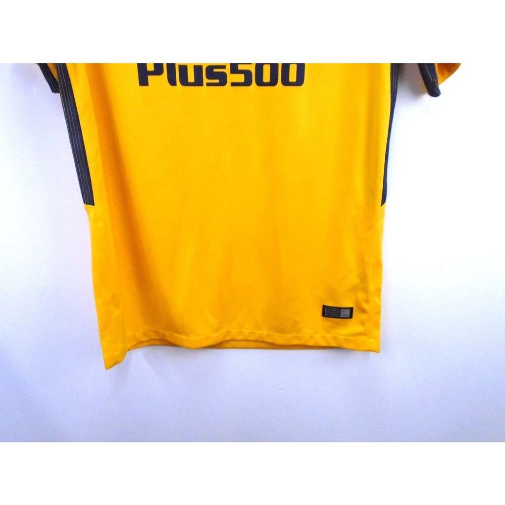 BNWT Nike Atletico Madrid 2017 18 Away Football Shirt La Liga Jersey Yellow Sz M - Picture 3 of 11